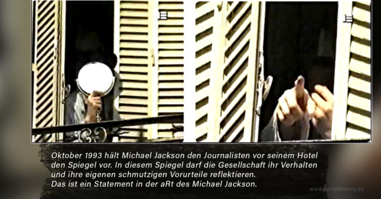 Michael Jackson 1993 Spiegel Hotel Journalisten