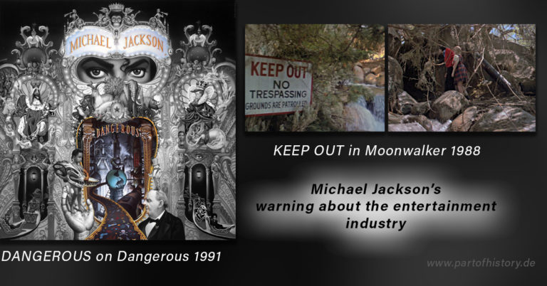 Michael Jackson warning about Entertainment industry keep out no trespassing dangerous caver moonwalker www.partofhistory.de
