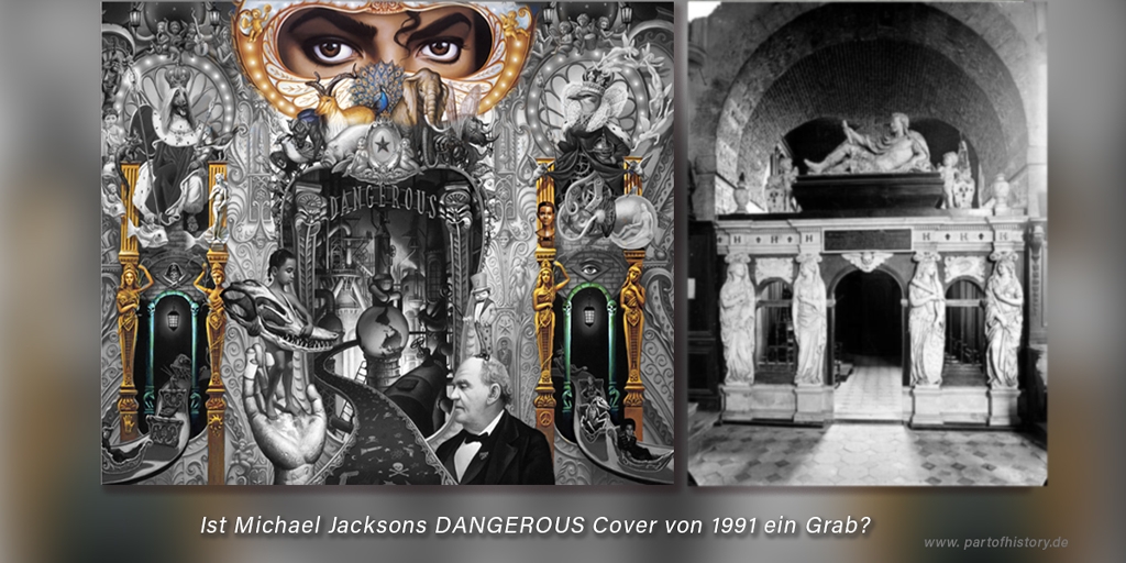 Michael Jackson Dangerous Cover 1991 Grab tom karyatiden