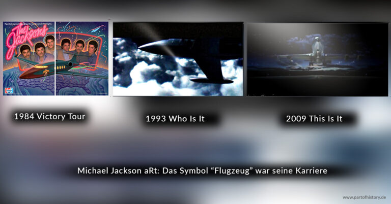 Michael Jackson aRt Das Symbol Flugzeug war seine Karriere www.partofhistory.de