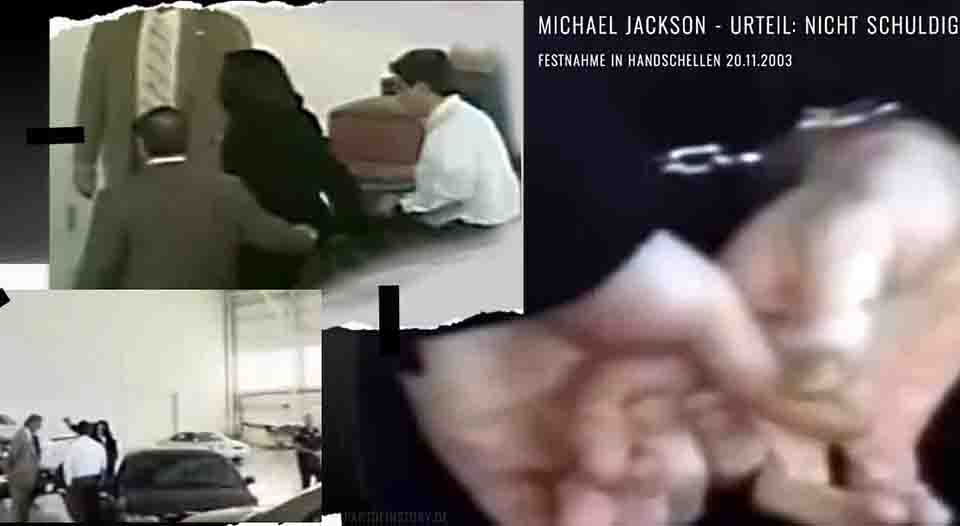 Michael Jackson Festnahme Handschellen Staatsamwalt Tom Sneddon