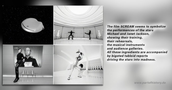 Michael Jackson the symbol plane was his career. Scream rehearsal tabloids instruments spaceship www.partofhistory.de