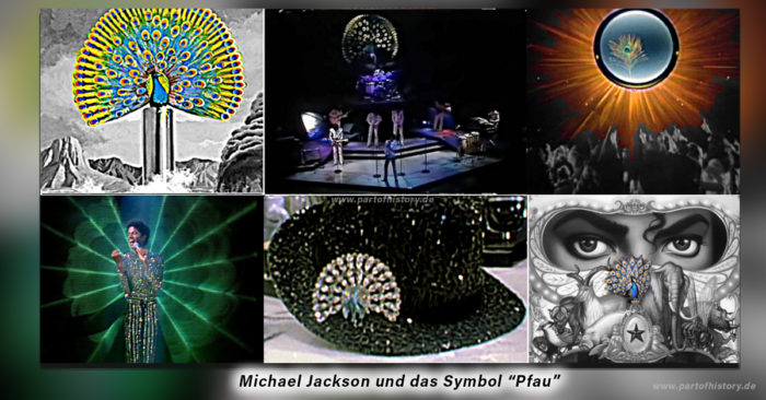 Michael Jackson symbol pfau Destiny Cover Tour Can You Feel it, Rock with You, Moonwalker, Dangerous