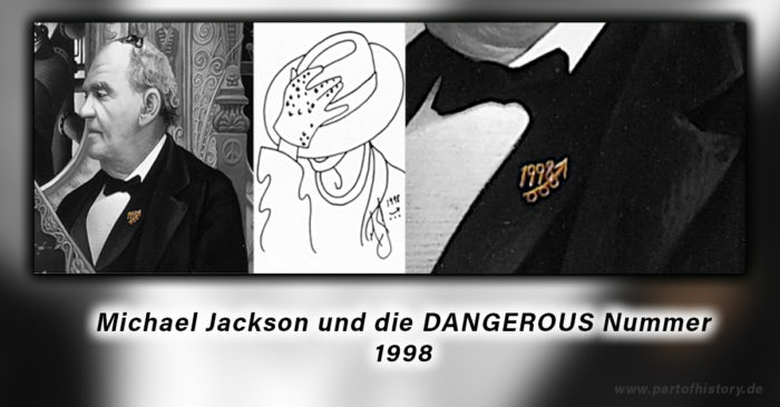 Michael Jackson und die DANGEROUS Nummer 1998 in HIStory - www.partofhistory.de