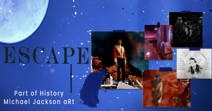 Michael Jackson Symbol art Escape. Part of HIstory