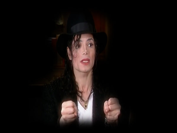Michael Jackson (Prison) Gefängnis als Zitat in  Barbara Walters Interview 1997 "Sometimes you feel like youre in prison Gefängnis"