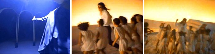 Michael Jackson Barnum Dangerous Album Cover Wüste Pepsi Commercial Werbefilm WerbungDreams 1992 Kinder children Desert Wüste