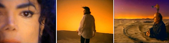 Michael Jackson Pepsi Commercial Werbefilm WerbungDreams 1992 Desert Wüste Barnum General Tom Thumb Dangerous Album Cover