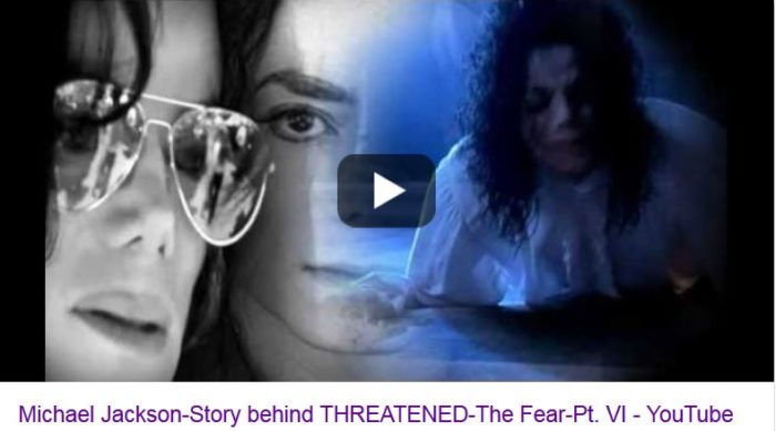 Michael Jackson story behind THREATENED with Rod Serling Twilight Zone Episode "The Fear" 2001.